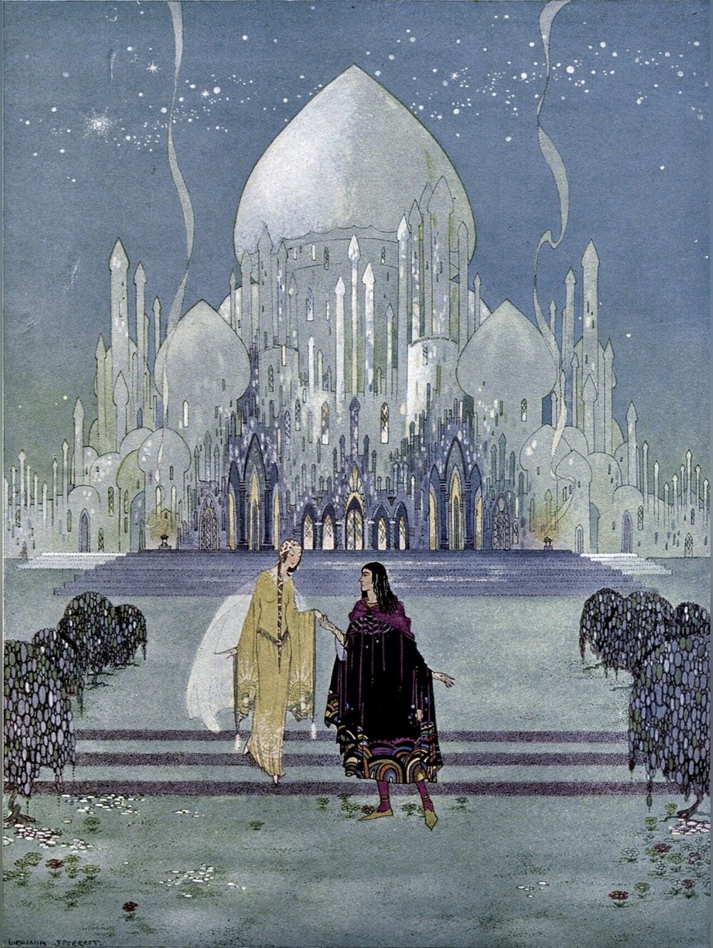 Old French Fariytales 1920 Art Print